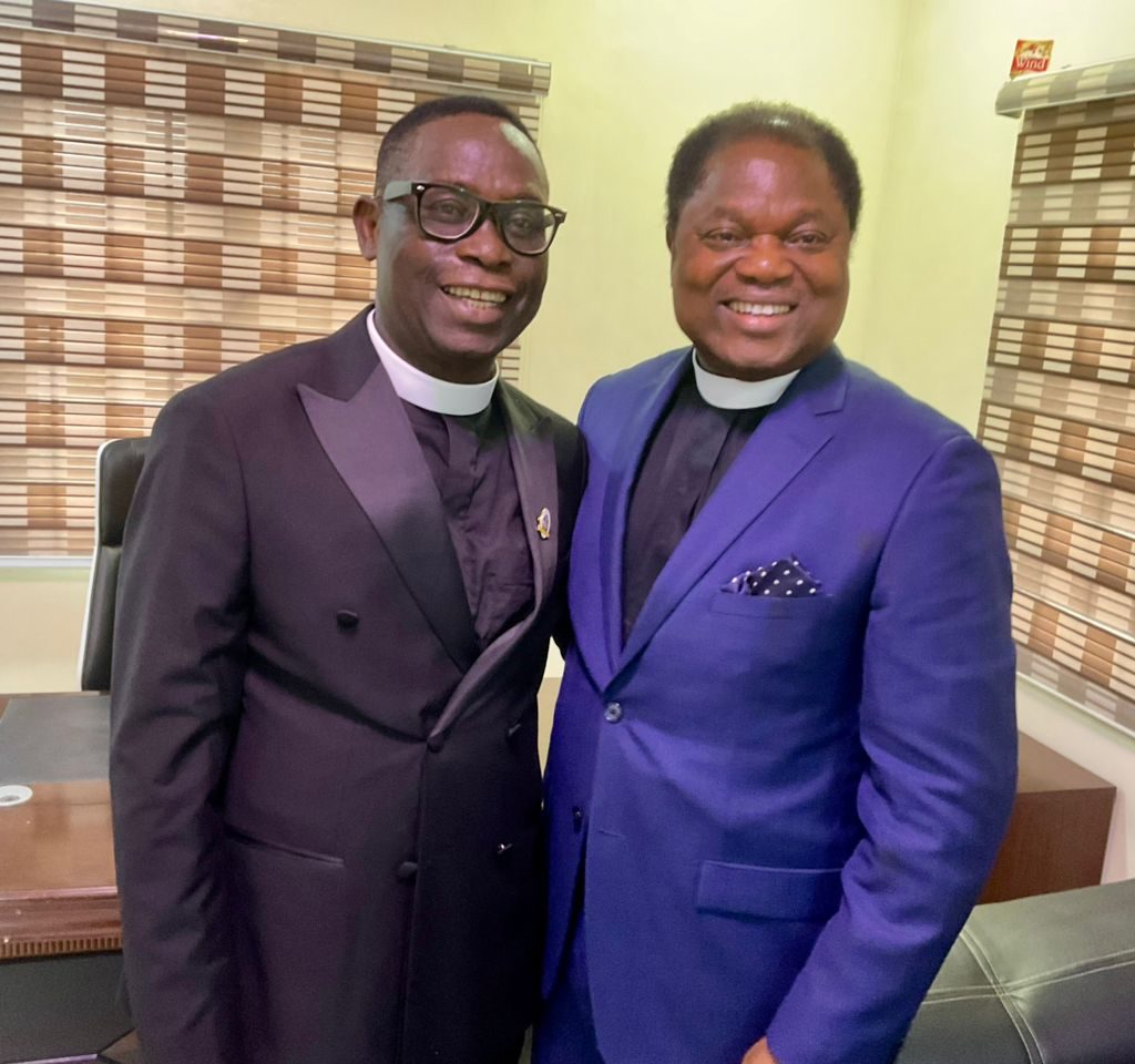 Pastor Wole Oladiyun with Pastor Tope Dada