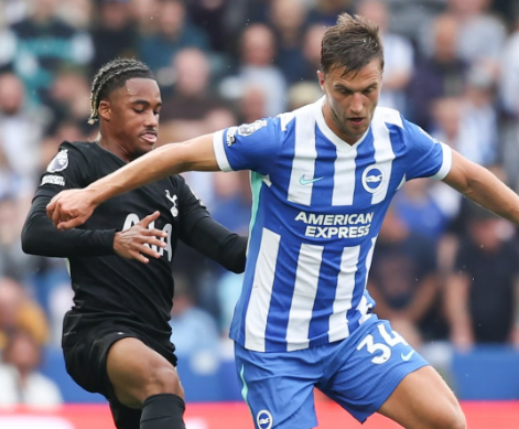 Read more about the article EPL: Tottenham Fight Back to Hold Brighton at Amex in 2-2 Draw