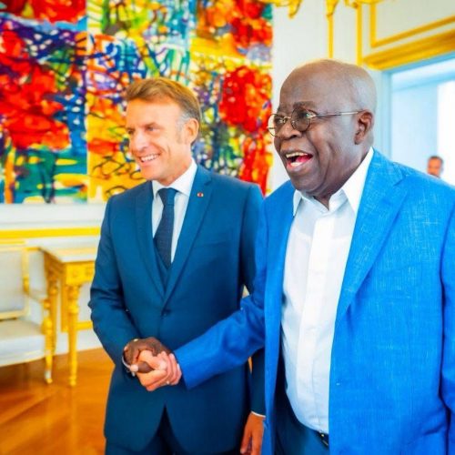Read more about the article Tinubu, Macron Pledge Stronger Nigeria–France Ties at Élysée Palace Meeting