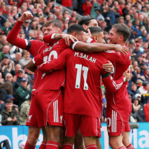EPL: Liverpool Edge Everton 2-1 in Merseyside Derby