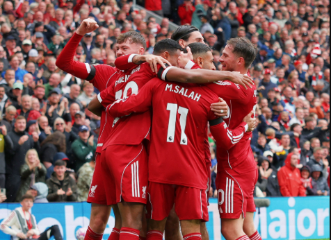 Read more about the article EPL: Liverpool Edge Everton 2-1 in Merseyside Derby