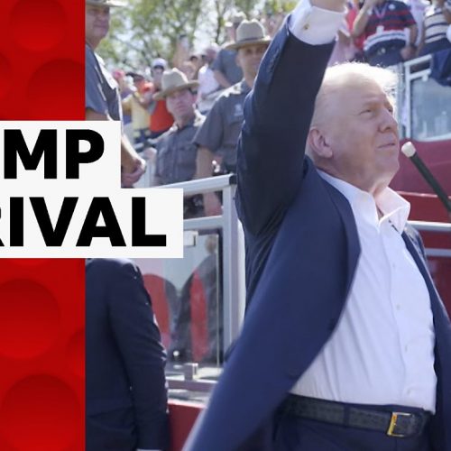 Read more about the article Trump Welcomed at Ryder Cup Amid Partisan Atmosphere