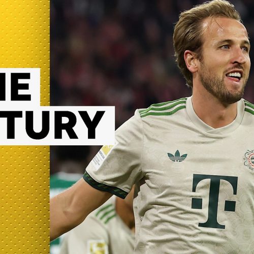 Read more about the article <br>Record-breaking Harry Kane Hits 100 Goal Mark As Bayern Munich Spanks Werder Bremen