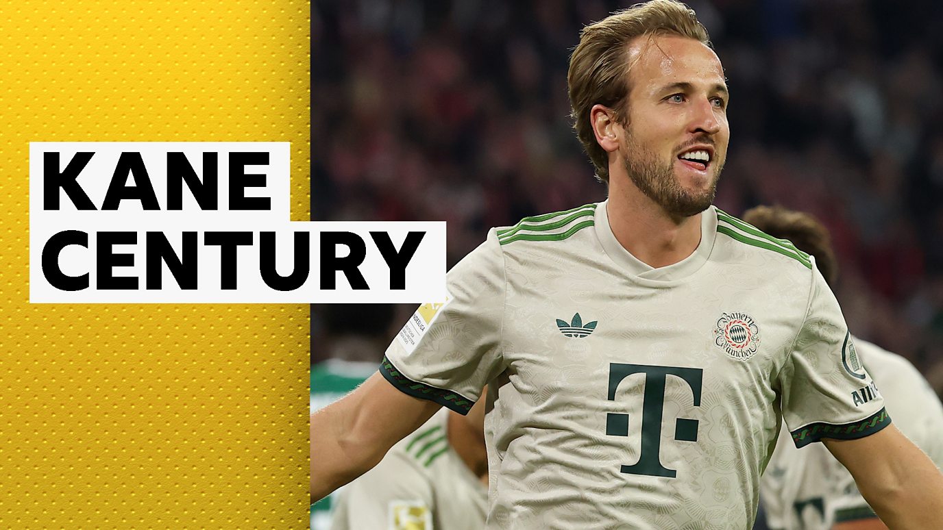 You are currently viewing <br>Record-breaking Harry Kane Hits 100 Goal Mark As Bayern Munich Spanks Werder Bremen