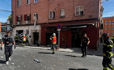 Read more about the article An Explosion in A Cafe in the Spanish Capital Madrid Injured 21 People, Three of Them Seriously, Emergency Services Said