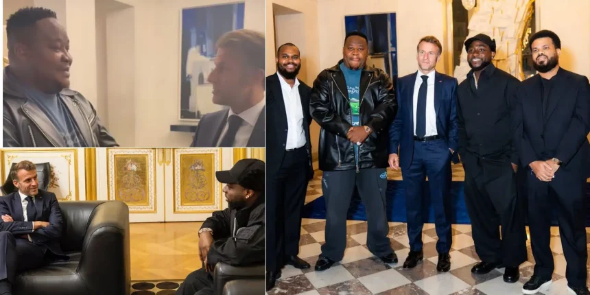 Cubana Chief Priest Hails Davido as He Meets President of France 1 GridArt 20251023 215544673.jpg