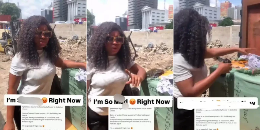 Businesswoman Cries Out as Customs Allegedly Tamper with Her Goods, Remove Expensive Items 1 GridArt 20251026 154243128.jpg