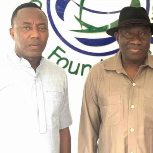 Read more about the article Jonathan to Meet Tinubu over Nnamdi Kanu’s Detention — Sowore