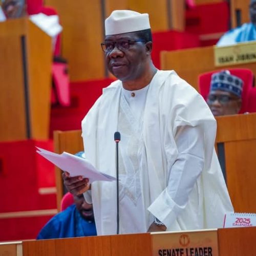 Read more about the article Senate Targets December 2025 to Conclude Electoral Act Amendment, says Opeyemi Bamidele