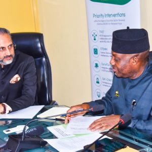 Nigeria as an Alternative to China: Benefitting from Abuja's Romance with India 2 Tunji Alausa and Indian HC