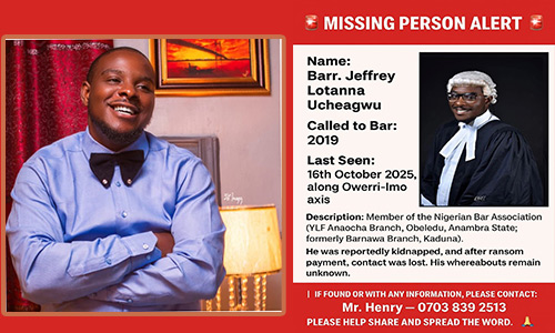 Ucheagwu Jeffrey Lotanna Esq