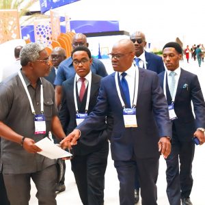 ‘Political Monarchy’ — Nigerians React as Wike Attends Dubai Summit with Two Sons 3 Wike at Dubai summit 1920x1280 1