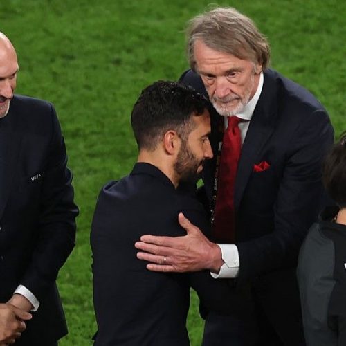 Read more about the article Manchester United: Ruben Amorim says He Can’t Bank on Sir Jim Ratcliffe’s Three-Year Promise