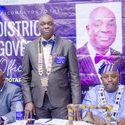 Rotary Club of Iponri Reiterates Commitment to Human Development Projects