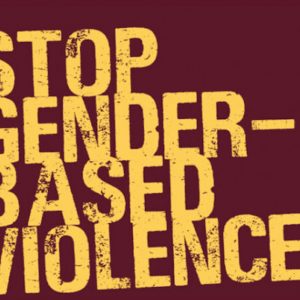 stop gender based violence SGBV