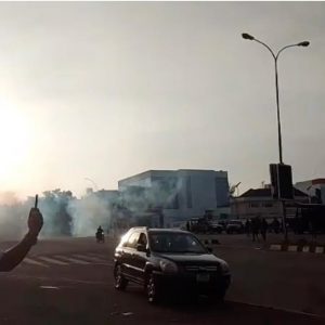tear gas nnamdi