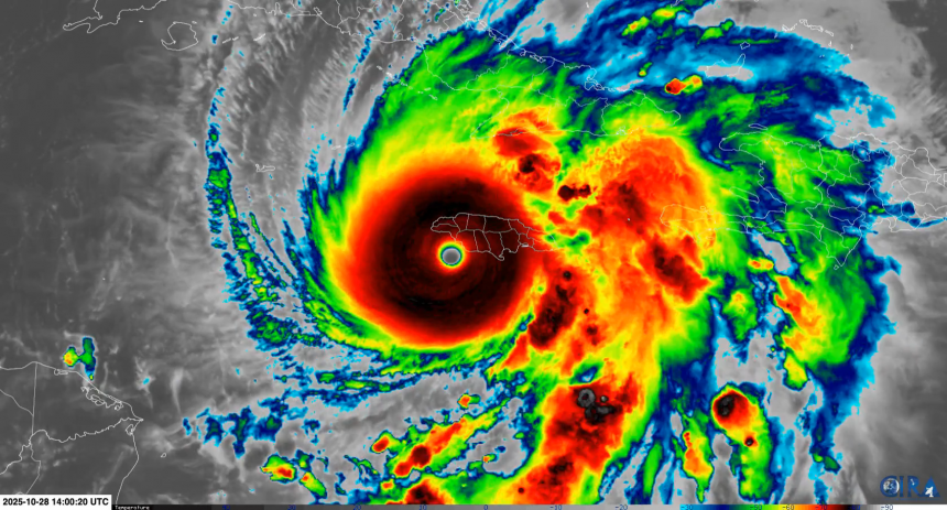 Category 5 Hurricane Melissa Makes Landfall in Jamaica 1 videoframe 1200