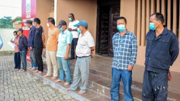 Chinese Illegal Minning