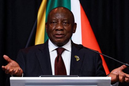 Ramaphosa shrug