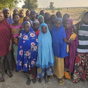 Rescued schoolgirls