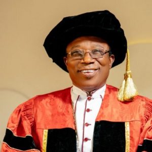 The Vice Chancellor of Wesley University Ondo Town Ondo State Prof. Samuel Obeka h 768x528 1