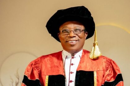 The Vice Chancellor of Wesley University Ondo Town Ondo State Prof. Samuel Obeka h 768x528 1