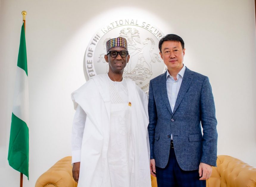 Well support Nigerias fight against terrorism says Chinese ambassador after meeting Ribadu