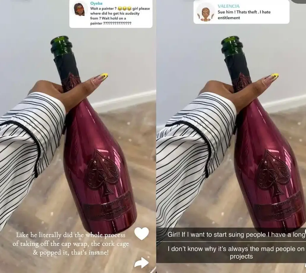 Diana Eneje Reacts after Painter Drinks ₦950K Wine, Hides Bottle in Her Wardrobe 3 WhatsApp Image 2025 11 14 at 1.53.00 PM.jpeg