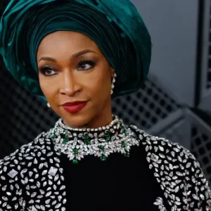 hannatu musawa arrives on the grammys red carpet at the crypto com arena in los angeles ca sunday feb 4 2024.jpg 768x512 1