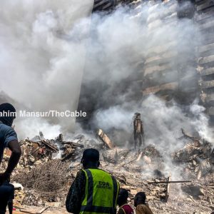 Lagos Island fire incident 1