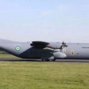 Nigerian military aircraft