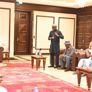 Ogbia leaders at the State House