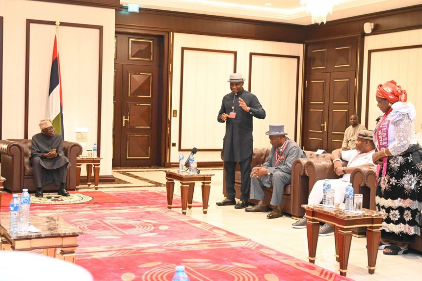 Ogbia leaders at the State House