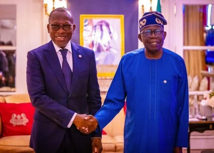 Tinubu and President of Benin Republic 1