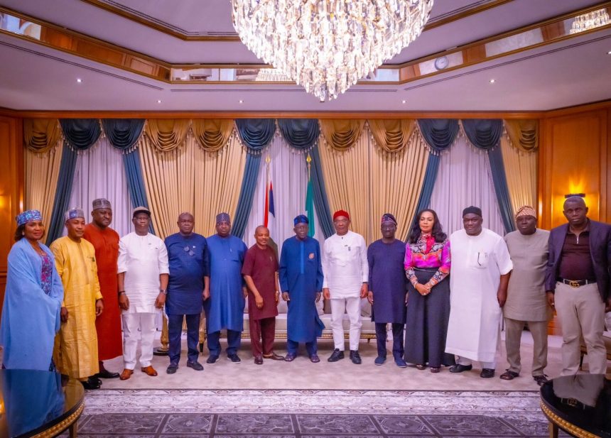 Tinubu meets NLC leaders 1920x1378 1