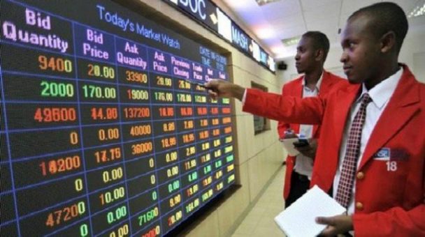 Traders on the Nigerian Exchange NGX trading floor Lagos 608x340 1
