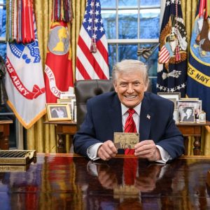 Trump launches gold card