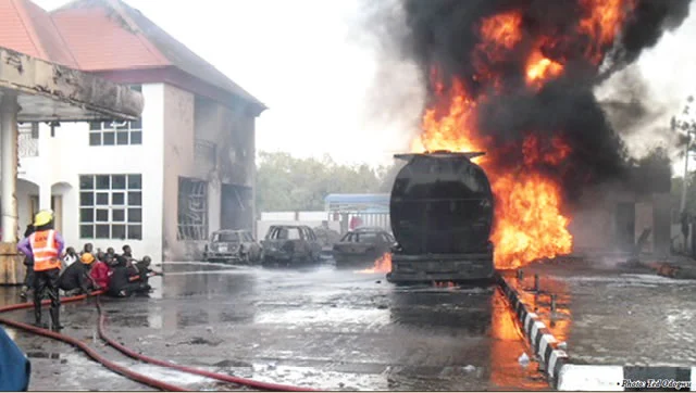Fresh Kano fire kills three razes filling station tanker