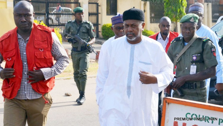 PIC. 14.FORMER NSA SAMBO DASUKI AND OTHERS ARRAIGNED AT FCT HIGH COURT IN ABUJA