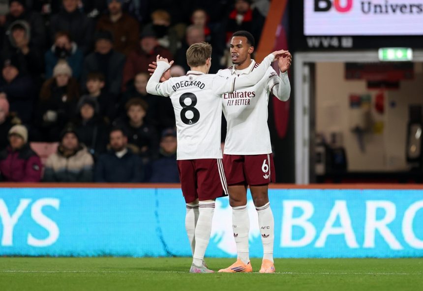 bournemouth v arsenal premier league 5