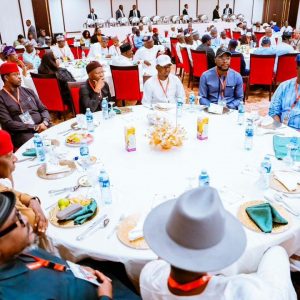 House of Reps members during the visit