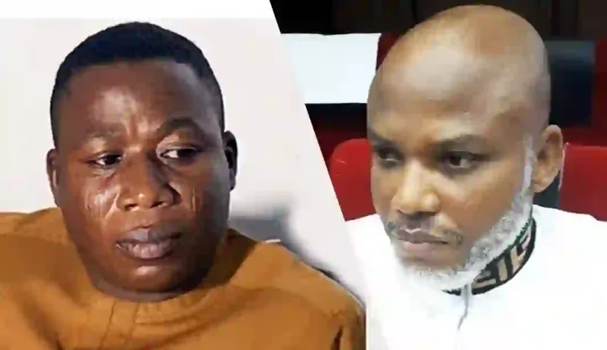 Sunday Igboho and Nnamdi Kanu