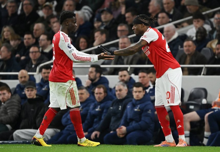 tottenham hotspur v arsenal premier league 7 1